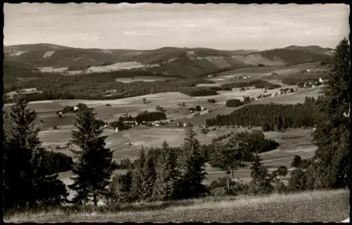 Ansichtskarte Breitnau Blick in das Tal 1966