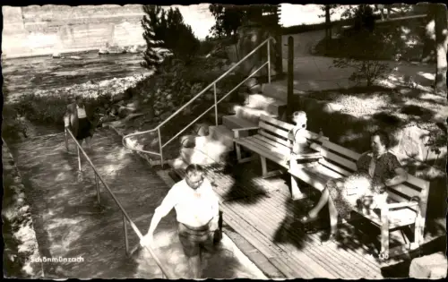 Ansichtskarte Schönmünzach-Baiersbronn Kneip-Anlagen - Fotokarte 1962