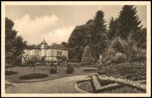 Ansichtskarte Lahr (Schwarzwald) Im Stadtpark 1930