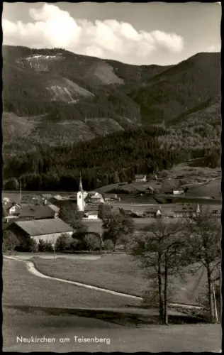 Ansichtskarte Neukirchen am Teisenberg Stadtpartie - Fotokarte 1959