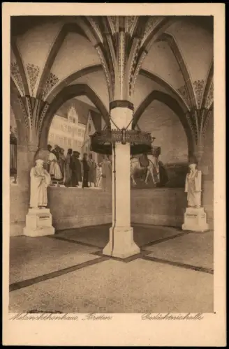 Ansichtskarte Bretten Melanchthonhaus Gedächtnishalle 1928