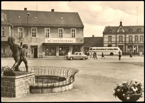 Ansichtskarte Lauchhammer Cottbuser Straße 1969