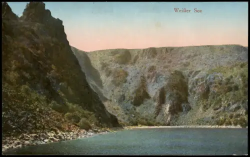 Feldpostkarte 1. WK Westfront Frankreich Partie Weißer See 1917   Feldpost