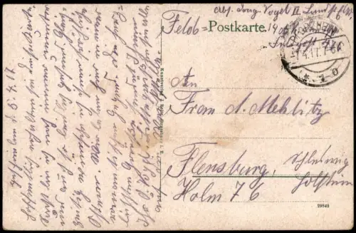 Orschweiler Orschwiller  Château du Haut-Kœnigsbourg 1917   1. WK Feldpost