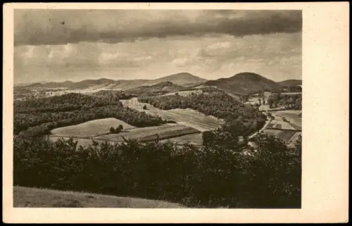 Halle (Westfalen) Umland-Ansicht Bergkette Teutoburger Wald 1935
