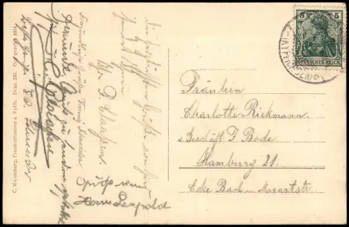 Kelbra (Kyffhäuser) Kaiser-Friedrich-Wilhelm Barbarossa-Denkmal 1914