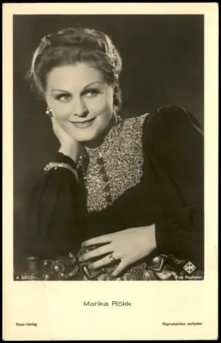 Ansichtskarte  Film Fernsehen Theater Schauspielerin MARIKA RÖKK 1940