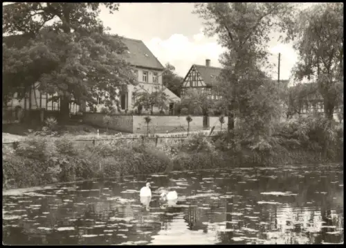 Ansichtskarte Weißbach (bei Schmölln) Ortsansicht zur DDR-Zeit 1980