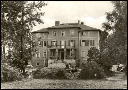 Ansichtskarte Weißbach (bei Schmölln) Kindersanatorium zur DDR-Zeit 1980