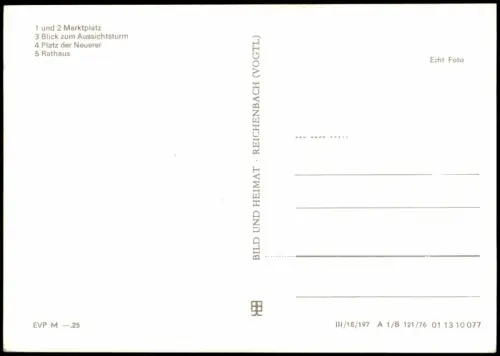 Schmölln DDR Mehrbild-AK mit Platz der Neuerer, Marktplatz uvm. 1976