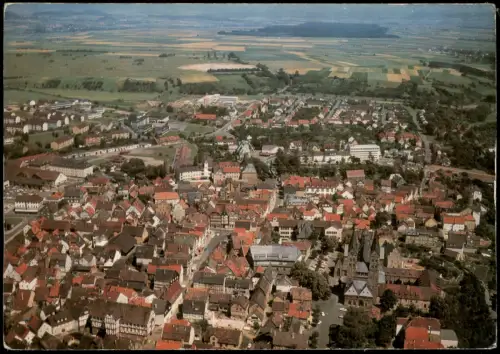 Ansichtskarte Fritzlar Luftbild aus großer Höhe 1971