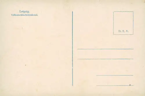 Lot 8 Ansichtskarten Leipzig Posten Völkerschlachtdenkmal 1927/1960
