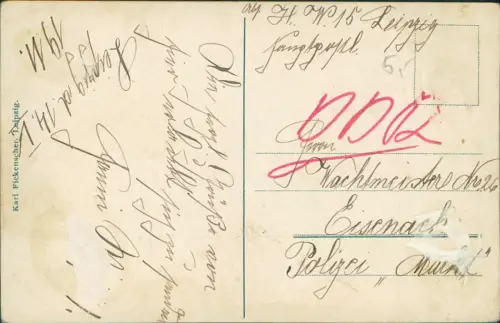 Lot 6 Ansichtskarten Leipzig Posten Neues Rathaus 1911/1958