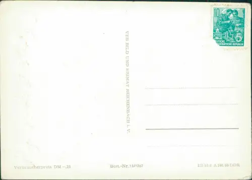 Lot 7 Ansichtskarten Leipzig Posten verschiedener Leipzig Karten 1940/1967