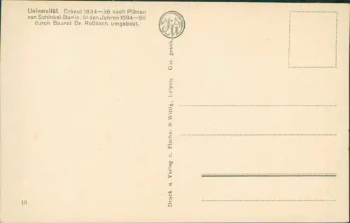 Lot 6 Ansichtskarten Leipzig diverse Karten Leipzig Lot 1929/1960