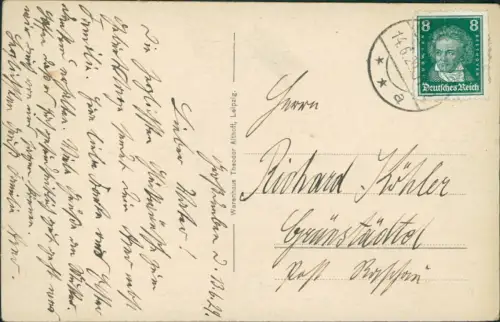 Lot 6 Ansichtskarten Leipzig diverse Karten Leipzig Lot 1929/1960