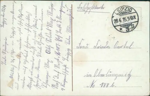 Lot 3 Ansichtskarten Leipzig Posten Altes Rathaus 1915/1950