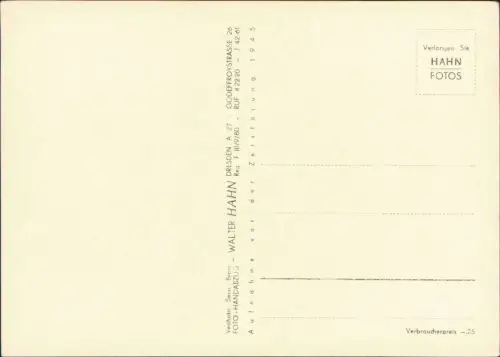 Innere Altstadt-Dresden Frauenkirche vor der Zerstörung 1940/1962 Walter Hahn:10698