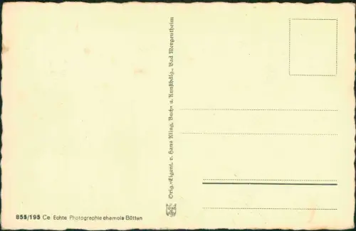 Ansichtskarte Bad Mergentheim Kurhaus Abendstimmung 1954