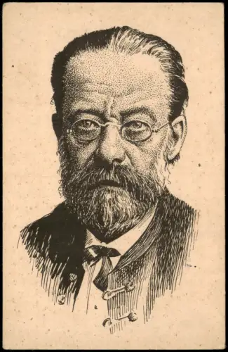 Künstlerkarte BEDŘICH SMETANA Dle perokresby St. Kulhánka 1920