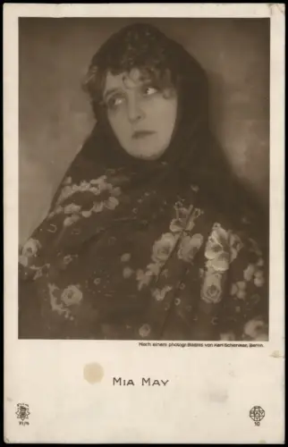 MIA MAY nach einem photogr. Bildnis von Karl Schenker, Berlin 1917