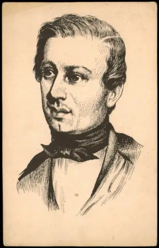 Künstlerkarte JOSEF KAJETAN TYLDle perokresby St. Kulhánka NAŠI BOHATÝŘI 1920