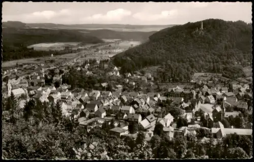 Ansichtskarte Niedermarsberg-Marsberg Panorama-Ansicht Gesamtansicht 1959