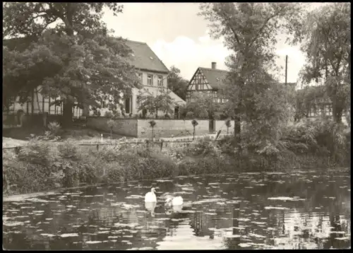 Ansichtskarte Weißbach (bei Schmölln) Ortsansicht zur DDR-Zeit 1980