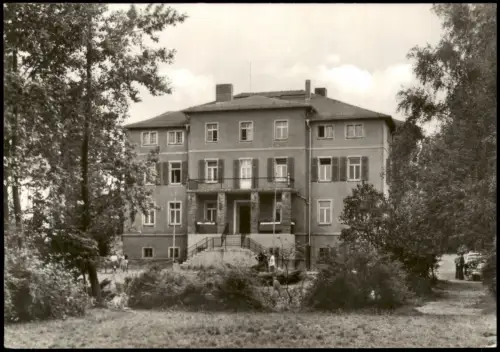 Ansichtskarte Weißbach (bei Schmölln) Kindersanatorium zur DDR-Zeit 1980
