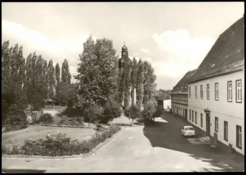 Weißbach (bei Schmölln) Kindersanatorium Haus II zur DDR-Zeit 1980
