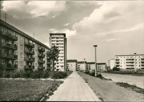 Stralsund Wohnhaus-Siedlung Heinrich-Heine-Ring zur DDR-Zeit 1968
