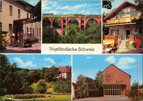 Jocketa Pöhl HOG Vogtländische Anlage am Bahnhof, Erich-Weinert-Oberschule 1979