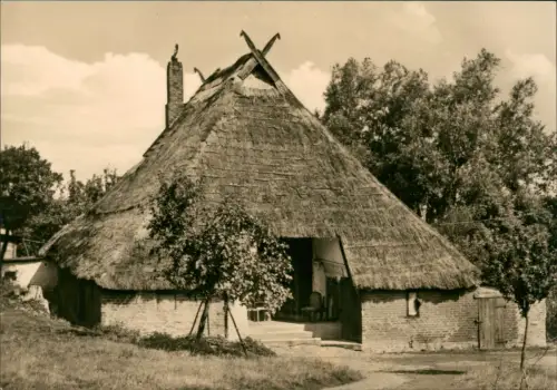 Ansichtskarte Boltenhagen Bauernhaus im Ostseebad zur DDR-Zeit 1969