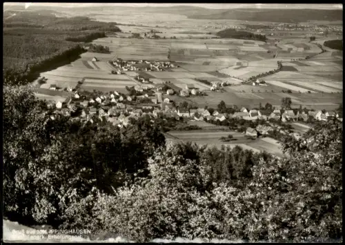 Ansichtskarte Ippinghausen-Wolfhagen Panorama-Ansicht Totalansicht 1970