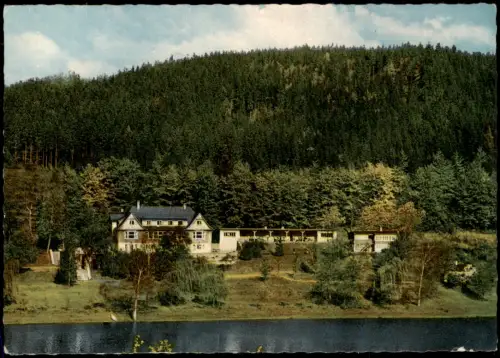 Ansichtskarte Asel (Vöhl) Jugendherberge Hohe Fahrt 1963