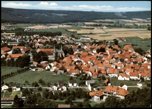 Willebadessen Luftbild Luftaufnahme Gesamtansicht v. Flugzeug aus 1980