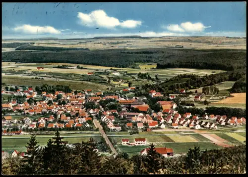 Ansichtskarte Willebadessen Panorama-Ansicht Ort am Eggegebirge 1980