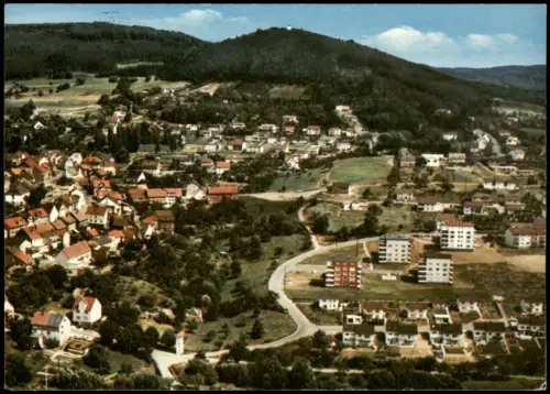 Niedenstein Luftbild Luftaufnahme Gesamtansicht v. Flugzeug aus 1979