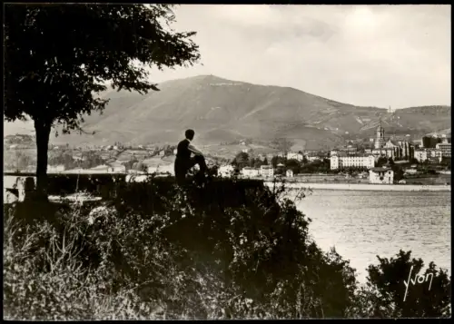 Hendaye Hendaia Les Bords de la Bidassoa Fontarabie et le Jaizquibel 1950