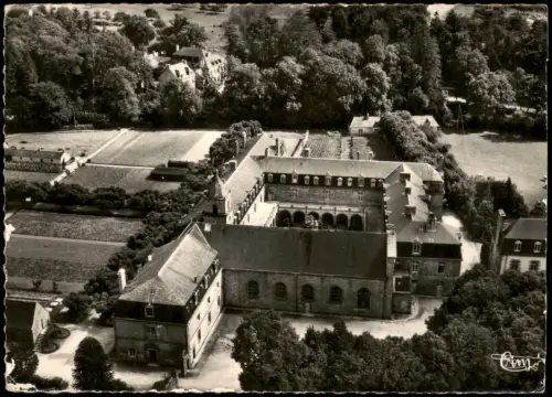 CPA Langonnet Abbaye - Vue aérienne Luftbild Kloster-Anlage 1960