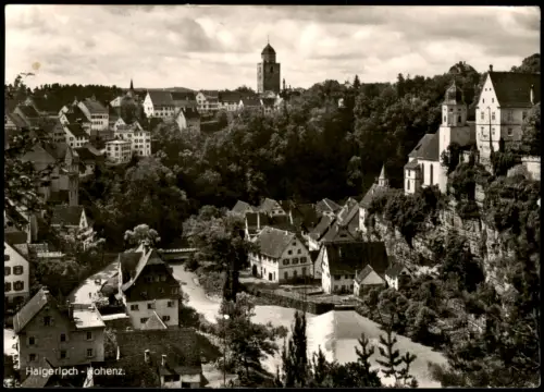Ansichtskarte Haigerloch Stadtpartie 1964