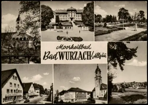 Ansichtskarte Wurzbach Mehrbildkarte 1966