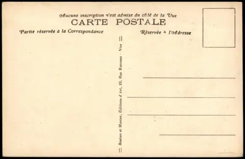Nizza Nice Vue générale prise du Mont-Boron View from Mount-Boron 1910