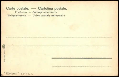 Nizza Nice Panorama-Ansicht Vue générale prise du Mont-Boron 1900