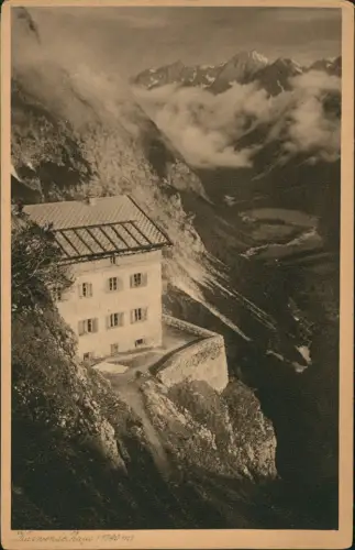 Ansichtskarte Hinterriß (Tirol) Karwendelhaus 1928