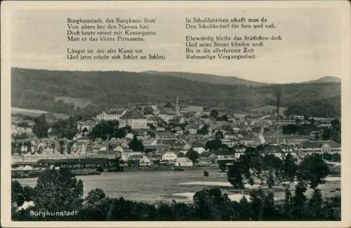 Ansichtskarte Burgkunstadt (Ofr.) Partie an der Stadt 1932