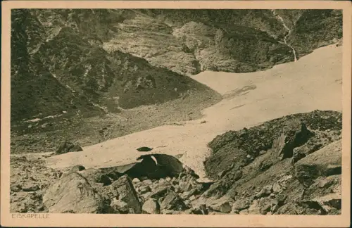 St. Bartholomä-Schönau am Königssee Eiskapelle Gletscher Glacir 1926