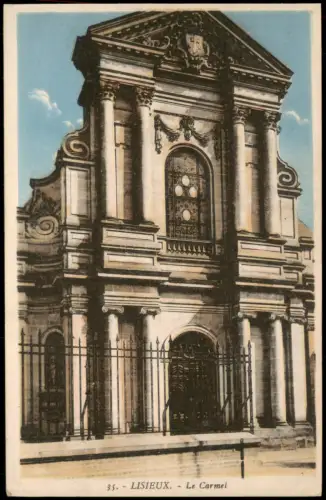 CPA Lisieux Le Carmel 1934