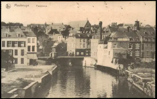 CPA Maubeuge Panorama 1915