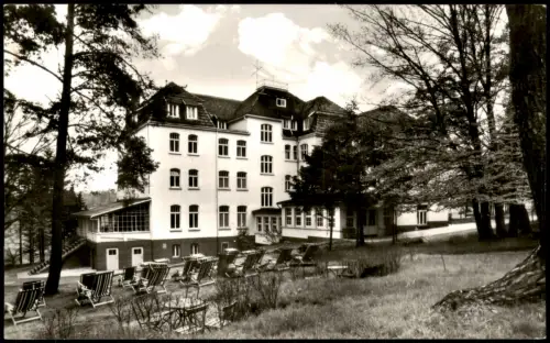 Ansichtskarte Wenzigerode-Bad Wildungen Kurheim Haus Ebersberg 1974